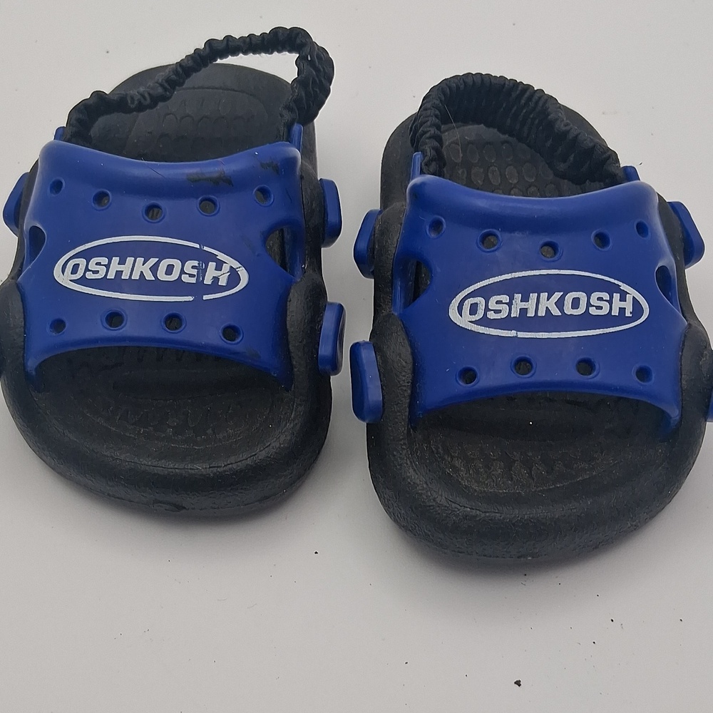 Baby OshKosh B'gosh Navy and Royal Blue Toddler Slide Sandals